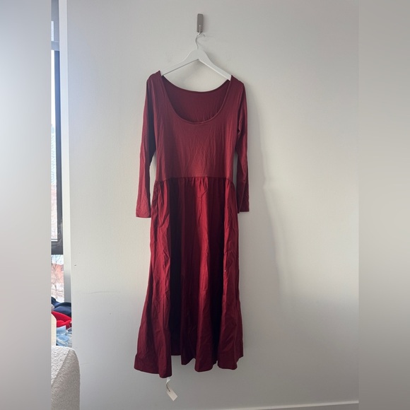 REFORMATION NWT Abel Knit Dress in Chianti XL - Picture 5 of 7